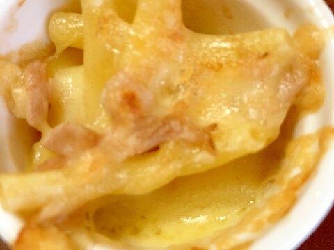 ツナとチーズのマカロニグラタン☆お弁当